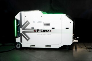 QF-2000: Biggest mobile laser cleaning system